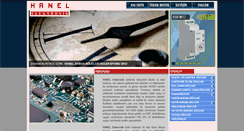 Desktop Screenshot of hanel.com.tr